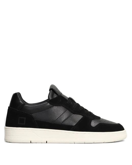 Date Sneakers Aus Wildleder in Black für Herren