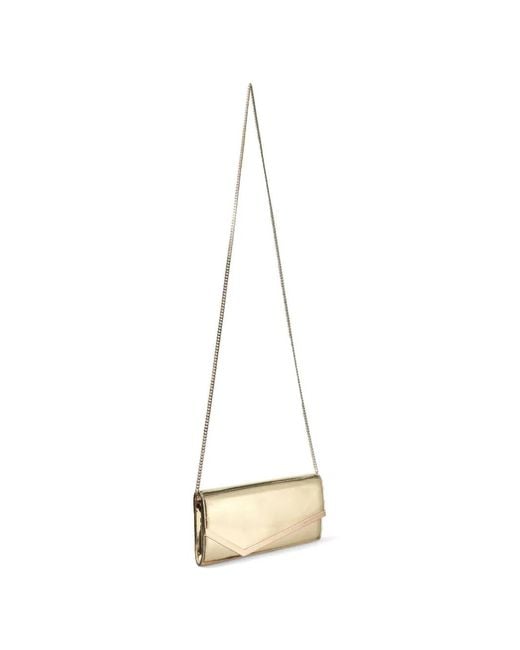 Jimmy Choo Natural Emmie Clutch Bag
