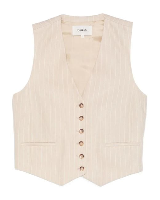 Ba&sh Natural Patsy Gilet