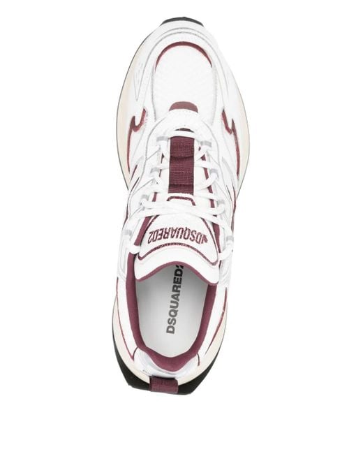 DSquared² Sprinter Sneakers mit Ahorndetail in White für Herren