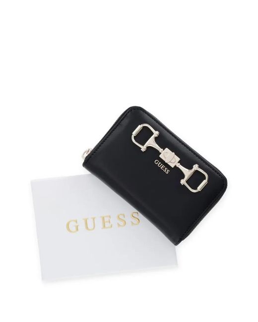 Guess Black Janie Horsebit Wallet