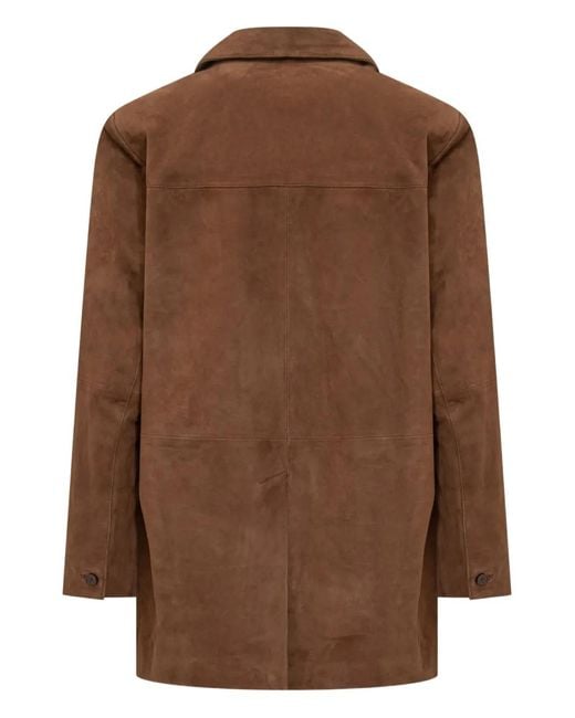 Ba&sh Brown Mosty Jacket