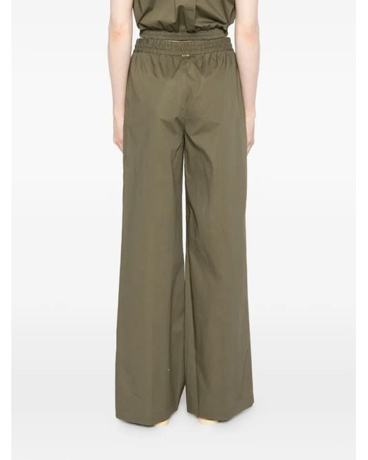Pantalones Con Cordones Twinset de color Green
