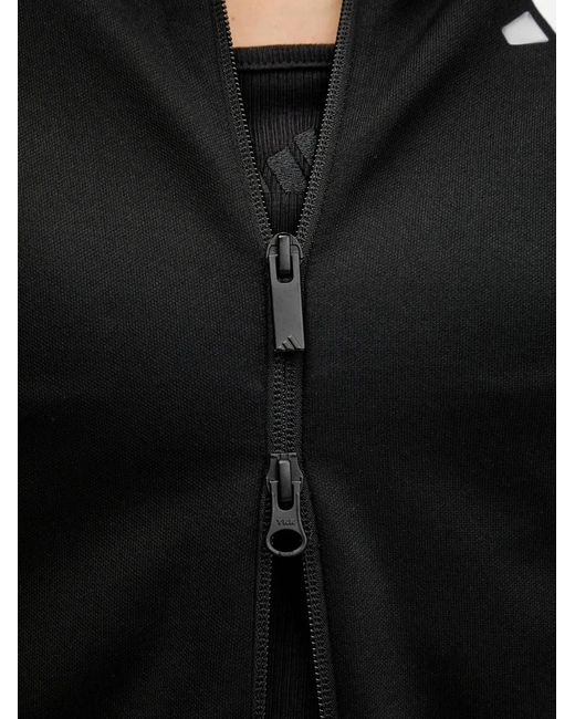 Adidas Black Tiro Nations Stripe Logo Sweatshirt
