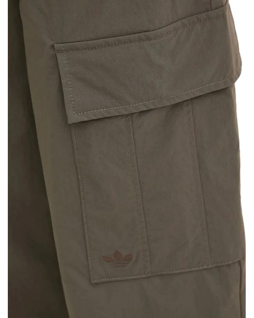 Adidas Brown Cargo Trousers