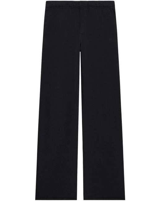Courreges Blue Bootcut Track Pants for men