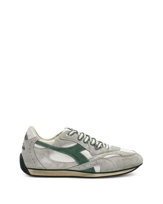 Diadora White Equipe Revenge Sneakers