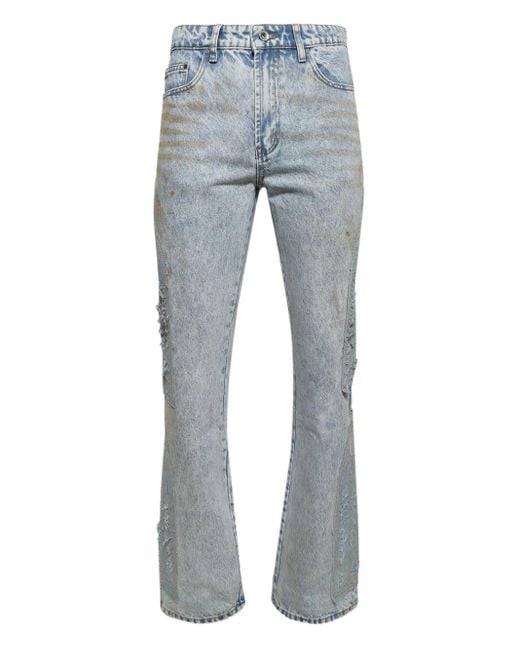 Who Decides War Blue Mechanic Jeans for men