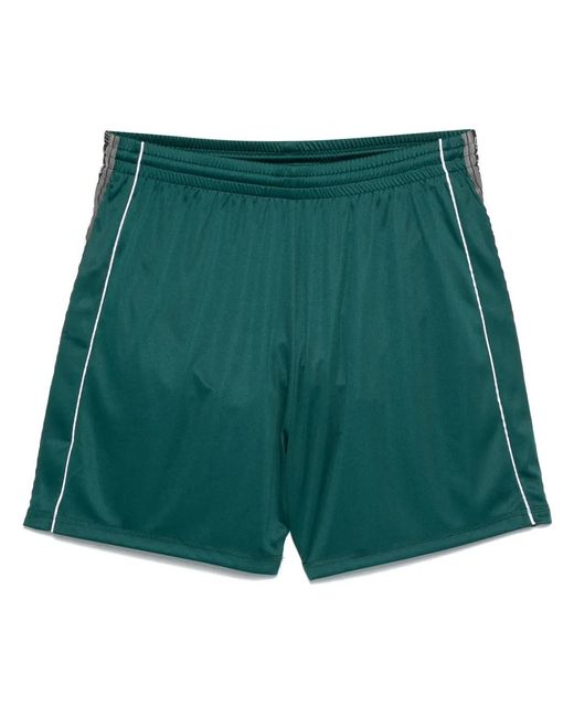 Martine Rose Green Layered Shorts