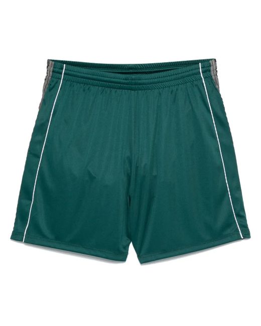 Martine Rose Green Shorts Im Layering-Look