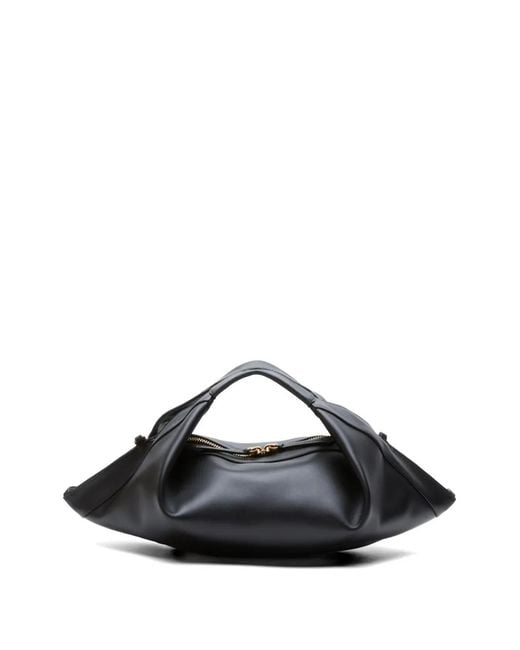 3.1 Phillip Lim Black Mini Luna Leather Tote Bag