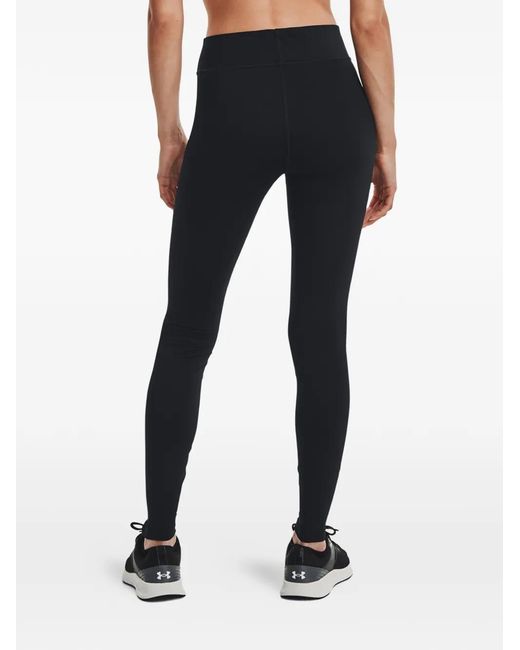 Under Armour Black Logo-Print Leggings