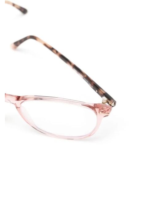 Tom Ford Pink Round-Frame Optical Glasses