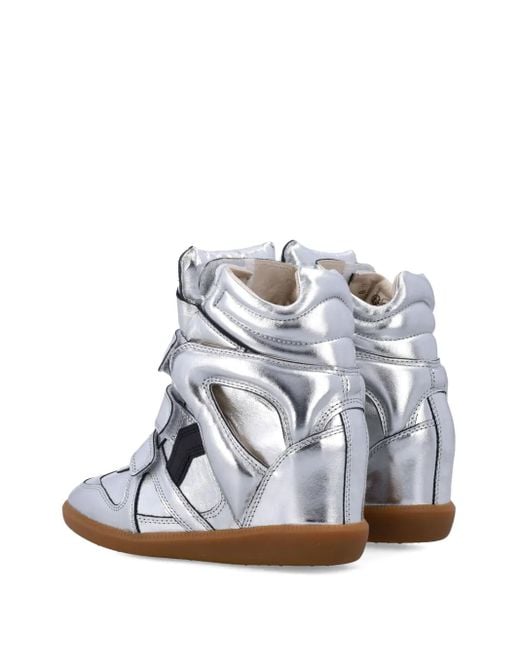Isabel Marant Bekett Metallic Sneakers