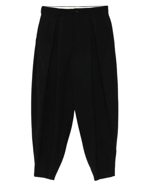 メンズ Comme des Garçons プリーツ パンツ Black