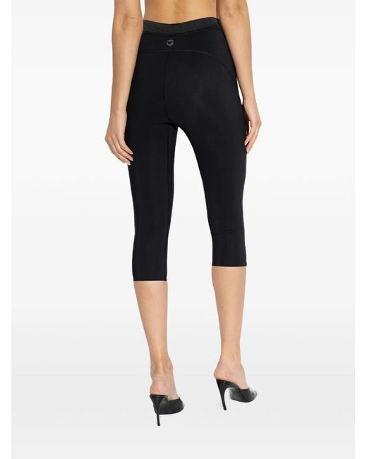 Coperni Black Bermuda Style Cycliste À Taille Élastique