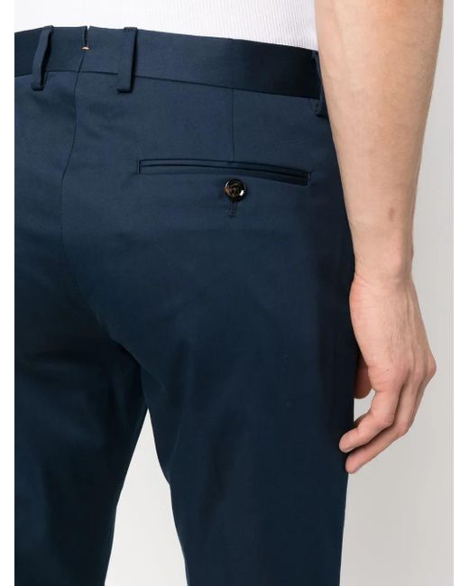 Moorer Blue Montale-We Tailored Trousers for men