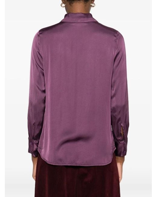 Camicia Con Taschino di Dixie in Purple