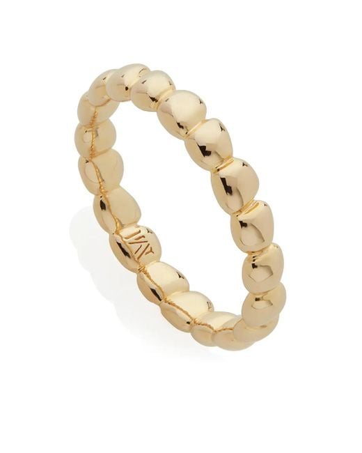Monica Vinader Metallic Nura Teardrop Eternity Ring