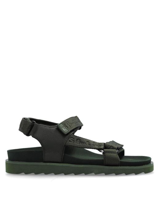 PS by Paul Smith Black Dorado Touch-strap Sandals for men