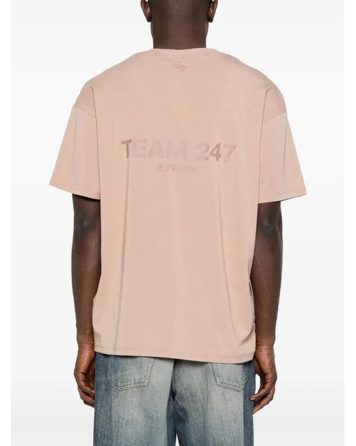 Represent Natural Logo-Print T-Shirt for men