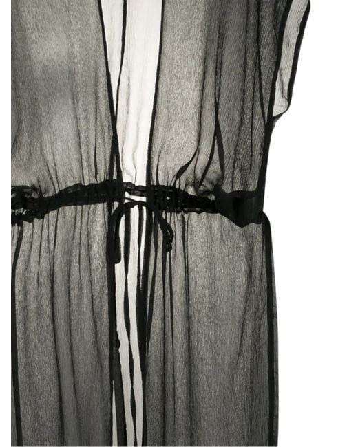 Amir Slama Multicolor Silk Long Shirt Dress