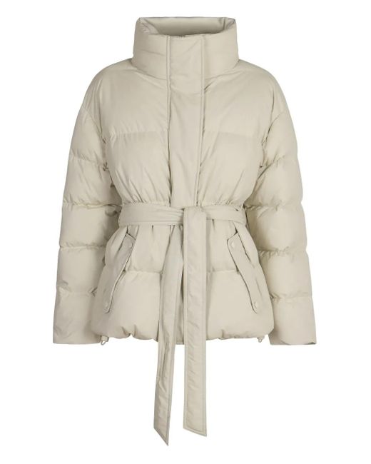 Herno Natural Belted Puffer Jacket