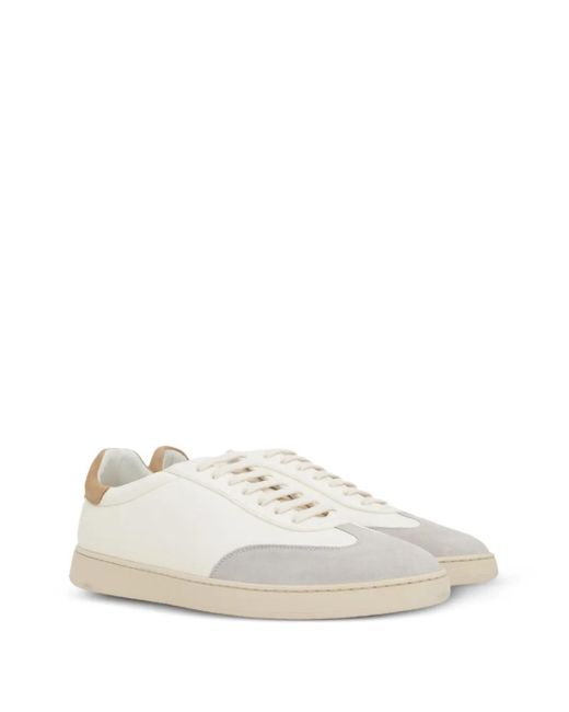 Stuart Weitzman White Banner Sneakers for men