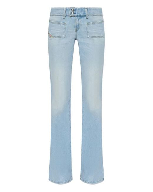 DIESEL Blue D-Hush Jeans