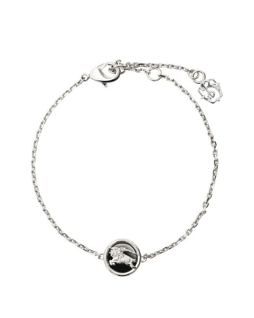 Burberry White Knight Coin Bracelet for men