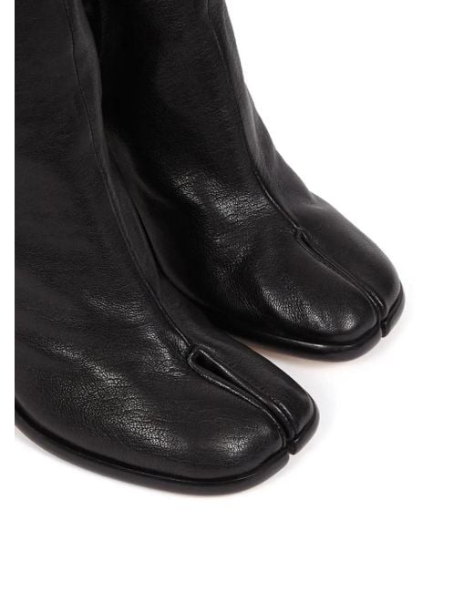 Maison Margiela Black Tabi Knee-High Boot