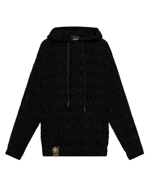 Versace Black I Baroque Hoodie