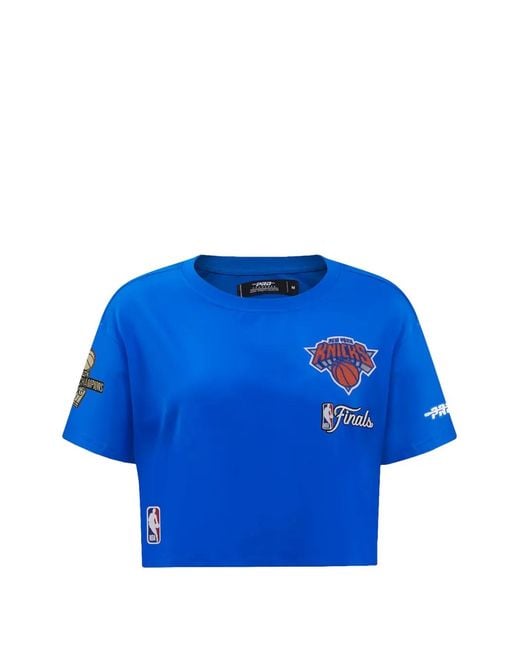 Pro Standard Blue X Nba Finals Championship New York Knicks 2026 T-Shirt