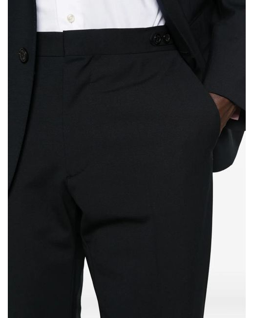 DSquared² Black Notched Lapel Two-Piece Suit for men