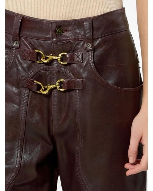 Isabel Marant Brown Brinley Trousers