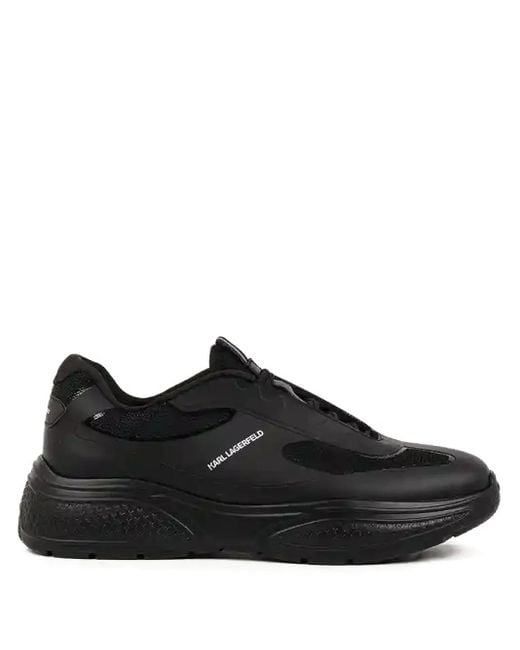Karl Lagerfeld Black Vesta Sneakers for men