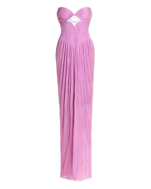 Maria Lucia Hohan Pink Silk Dress