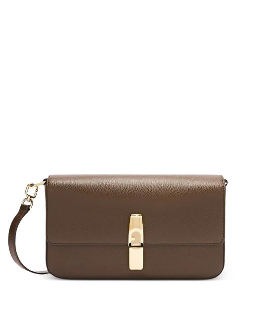 Furla Brown Small Iride Cross Body