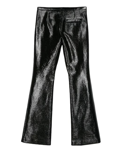 Courreges Black Flared Trousers