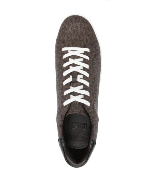 メンズ Michael Kors Keating モノグラム スニーカー Brown
