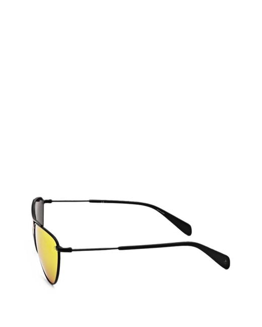 Rag & Bone Metallic Pilot-Frame Sunglasses