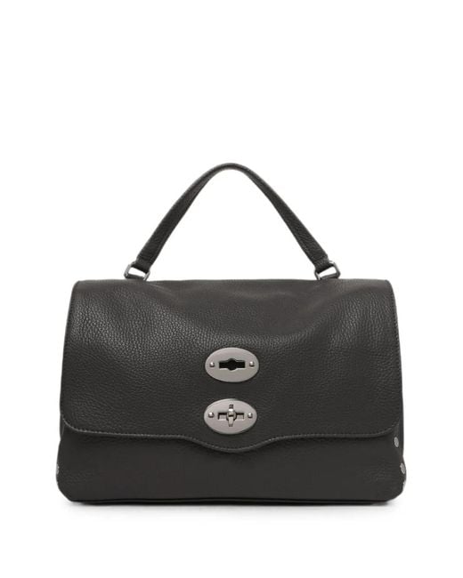 Zanellato Black Small Postina Tote Bag