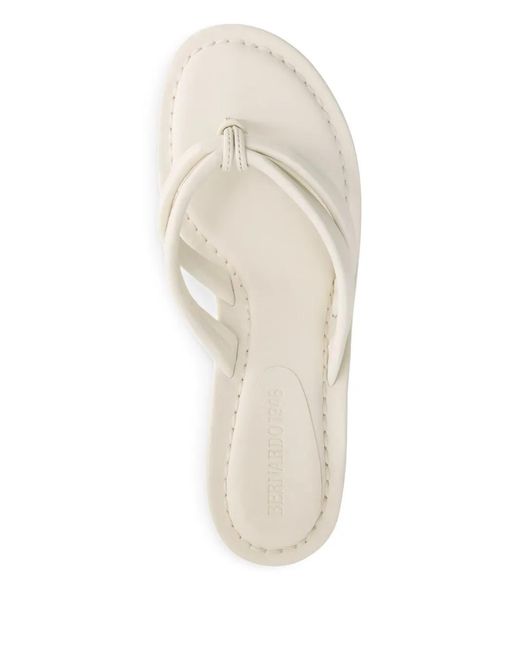 Bernardo Natural 1946 Strappy Heeled Mules