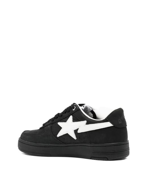 A Bathing Ape Black Sta Os M2 Trainers for men