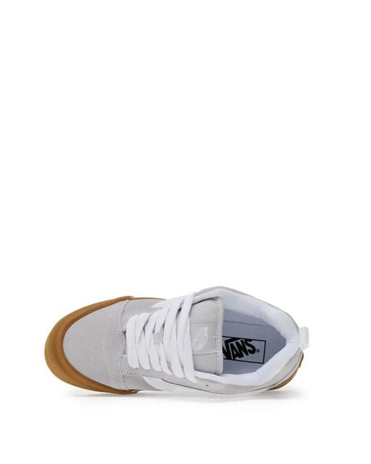 Vans White Knu Skool Sneakers for men