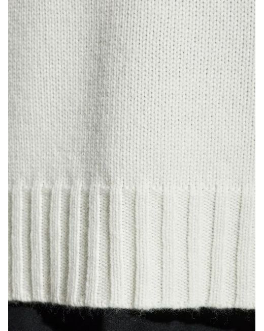 Max Mara Azijn Trui in het White