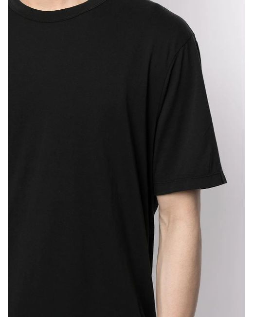 James Perse Black Luxe Lotus Jersey T-Shirt for men