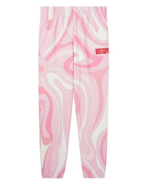 Emilio Pucci Pink Jogginghose Aus Fleece