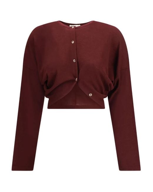 Cardigan Finn di Khaite in Red