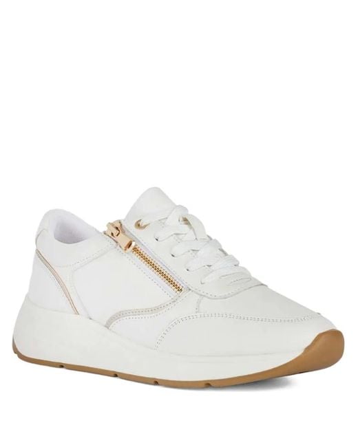 Geox White D Cristael E Sneakers